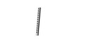 Mellanstolpe Broken Galvad 1050 mm Steel Design